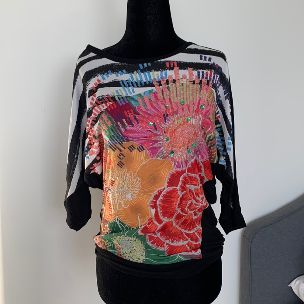 Desigual silky t-shirt size S